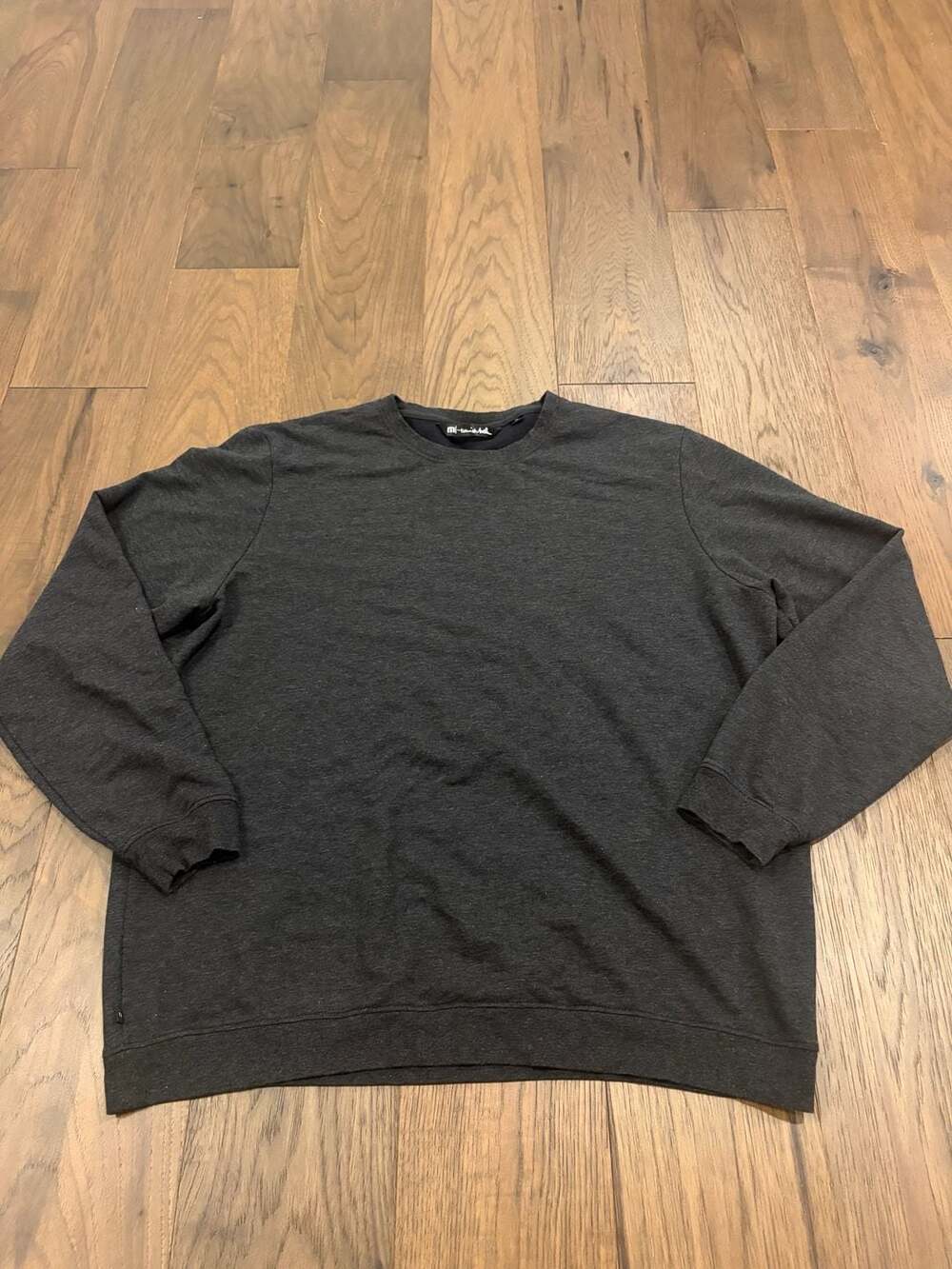 TravisMathew Crewneck Sweatshirt XL Dark Gray Long Sleeve Pullover